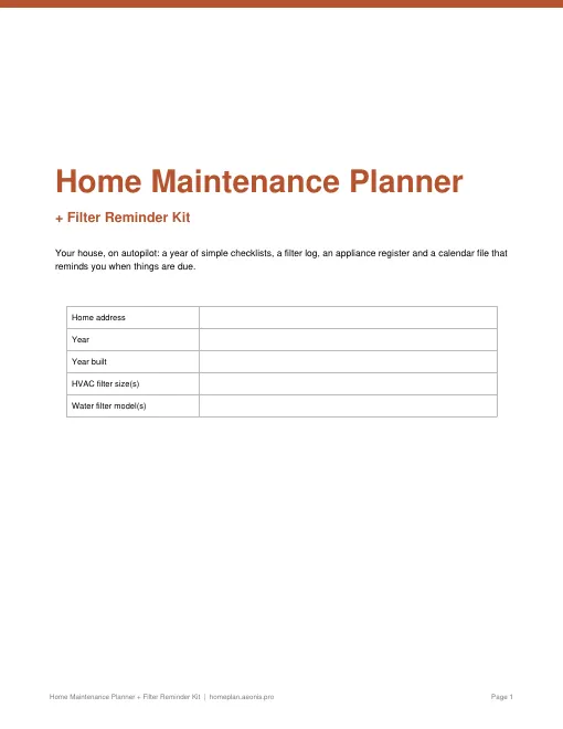 Planner cover
